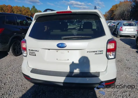 2017 Subaru Forester 2.5I Premium from USA, damaged, VIN JF2SJAEC8HH483055